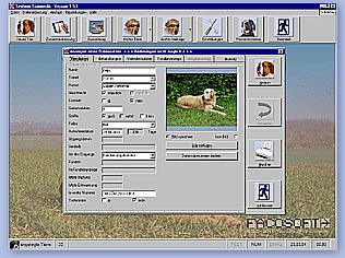 Tierheim Manager Software Screenshot